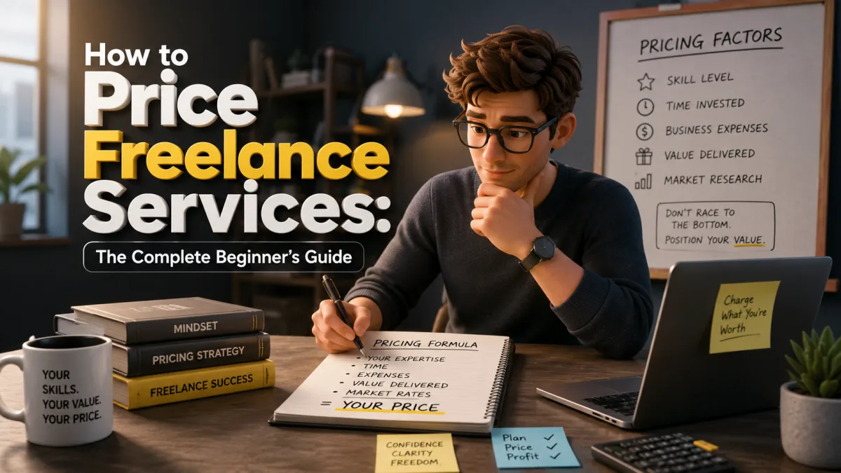 How to Price Freelance Services: The Complete Beginner's Guide