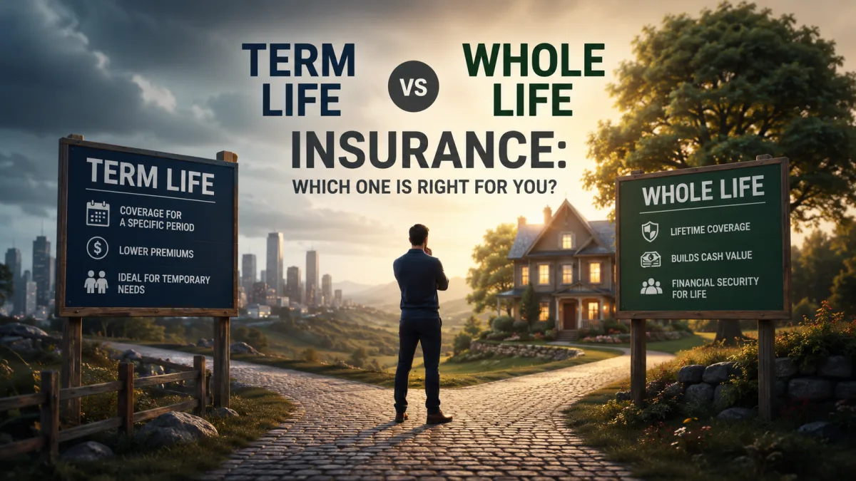 Term Life vs Whole Life Insurance: Which One Is Right for You?