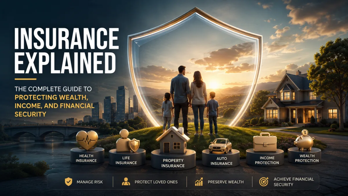 Insurance Explained: The Complete Guide to Protecting Wealth, Income, and Financial Security