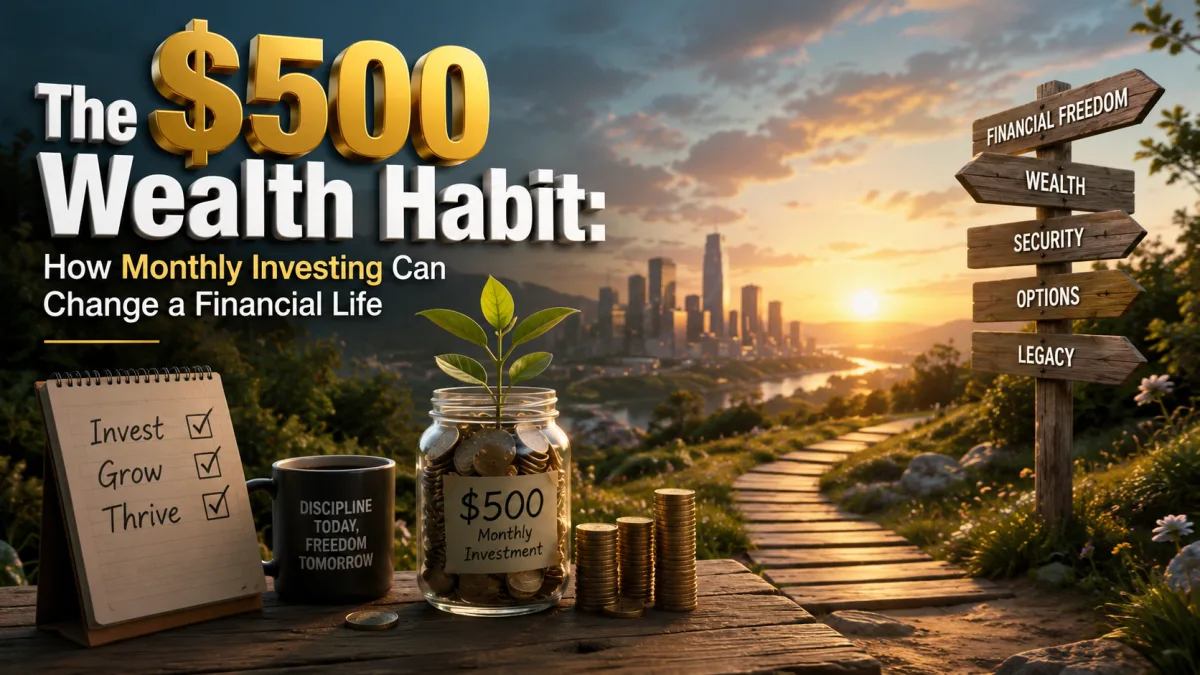 The $500 Wealth Habit: How Monthly Investing Can Change a Financial Life